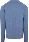 Steppin' Out Vest Cotton Cashmere Blauw Product / Achterkant