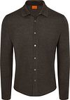 Suitable Cardigan Shirt Merino Marron commander en ligne | CA-MRI-SHP-26-BR | Suitable Luxembourg