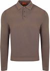 Suitable Compact Cotton Polo Shirt Taupe PU-POLO-CO-24 Taupe order online | Suitable