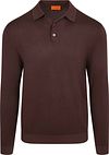 Køb Suitable Compact Cotton poloshirt Burgundy PU-POLO-CO-26-BU | Suitable
