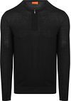 Suitable Crew Zip Merino Black PU-MRI-CRZI-25-BL - 9E1049 black order online | Suitable