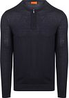 Suitable Crew Zip Merino Navy PU-MRI-CRZI-25 - 5E1042 navy order online | Suitable