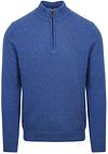 Suitable Half Zip Wollpullover Blau LMBS-Z-23 kl 242 mid blue kaufen | Suitable