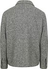 Suitable Overshirt Boiled Wool Blend Grey Product / Achterkant