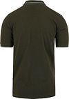 Suitable Respekt Polo Topp Olivegreen Product / Achterkant