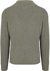 Suitable sweter z mieszanki wełny w kolorze zielonym Product / Achterkant