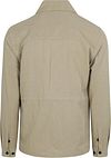 Suitable Überhemd Tencel Greige Product / Achterkant