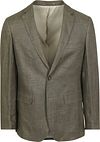 Suitable Veste de Costume De Lin Panama Vert Olive commander en ligne | BL-LINPAN-25.02 olive | Suitable Luxembourg