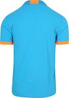 Sun68 Poloshirt Logo Fluo Blauw Product / Achterkant