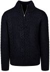Superdry Half Zip Pullover Jacob Cable Navy M6110770A-98T kopen | Suitable