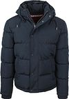 Superdry Pufferjacka Hooded Everest Navy M5011743A-98T