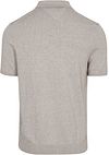 Tommy Hilfiger Knitted Polo Shirt Beige Product / Achterkant