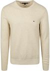 Tommy Hilfiger Structuurtrui Beige MW0MW36347-HGF