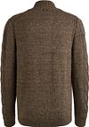 Vanguard Cardigan Structure Mix Laine Marron