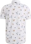 Vanguard Polo Shirt Print White Product / Achterkant