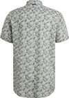 Vanguard Short Sleeve Hemd Print Blau Grün Product / Achterkant