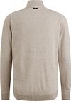 Vanguard Strickjacke Baumwolle-Leinen-Mischung Beige Product / Achterkant