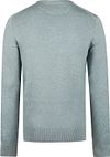 McGregor sweter z domieszką wełny merino, dekolt V, szałwiowa zieleń Product / Achterkant