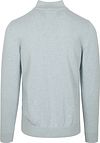 Barbour Half Zip Trui Lichtblauw Product / Achterkant