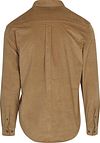 Anerkjendt Overshirt Leif in velluto a coste beige Product / Achterkant