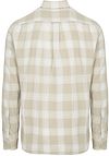BOSS Rickert Overhemd Ruit Beige Product / Achterkant