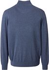 Casa Moda Halfzip Pullover Solid Blau Product / Achterkant