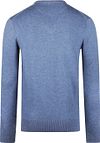 McGregor Pull Laine Merinos Col-V Bleu Faded Product / Achterkant