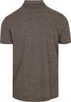 R2 Amsterdam Pikétröja Soft Solid Brun Product / Achterkant