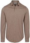 Cast Iron Overhemd Twill Jersey Walnut CSI2609220-8026 kopen | Suitable