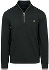 Fred Perry Half Zip Pullover Dunkelgrün 78C M3574-78C kaufen | Suitable