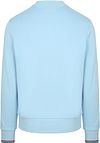 Fred Perry Sweater Logo Light Blue Product / Achterkant