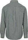 Camisa casual de twill a cuadros verde Gant Product / Achterkant