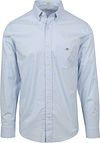 Gant Casual Overhemd Poplin Lichtblauw 3000100-455 kopen | Suitable