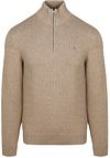Gant Halvzip genser Beige 8030170-295