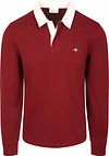 Gant Heavy Rugger Polo Piqué Rood kopen | Suitable