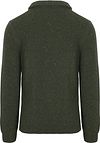 Gant Mocker Pullover Wool Blend Dark Green Product / Achterkant