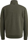 Gilet PME Legend Jacquard Interlock Beluga Verde Product / Achterkant