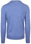 Jersey de merino Suitable con cuello de pico azul claro Product / Achterkant