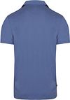 KING Essentials polo The James en azul royal Product / Achterkant