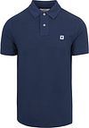 KING Essentials Polo Niebieski KM111050003-B025T