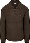 Levi's Longsleeve Half Zip Polo Shirt Brown order online | Suitable Hungary