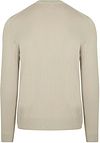 Lyle & Scott Tonal Pusjover Greige Product / Achterkant
