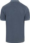 Marc O'Polo Poloshirt Faded Storm Blauw Product / Achterkant