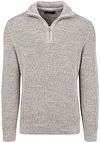 Marc O'Polo Pullover Halfzip Light Beige 5000011983-2673 kopen | Suitable