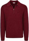 McGregor Half-zip Polo shirt Knitted Structure Burgundy MM262.1206.01-4215 order online | Suitable