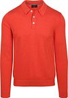 NZA Longsleeve Knitted Polo Rot kaufen | Suitable