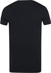 PME Legend Basic T-Shirt 2er Pack O-Ausschnitt Schwarz Product / Achterkant