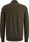 PME Legend Half Zip Sweater Beluga Grün Product / Achterkant