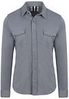 Profuomo Overshirt Western Jersey Blå PPWF10005D-M