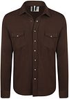 Profuomo T-Skjortejakke Western Mørkebrun PPXF10001C-H kjøp | Suitable